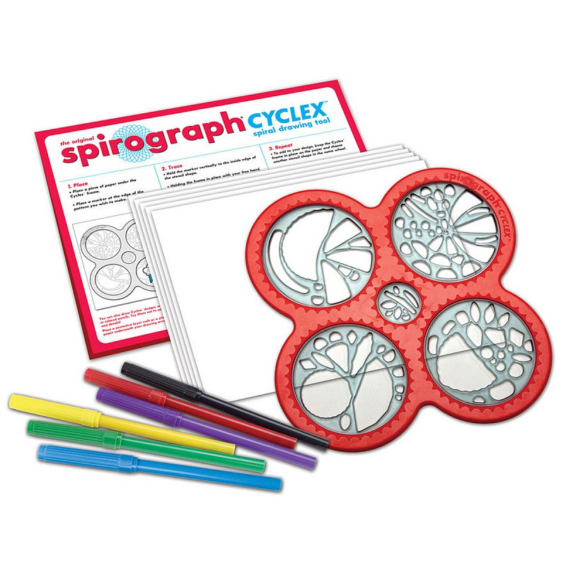 Спирограф Cyclex (Spirograph) - фото 2 - id-p67606900