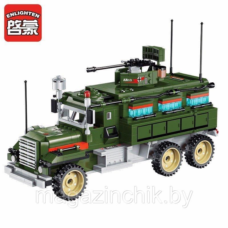 Конструктор 1713 Brick (Брик) Военная база, 687 дет., аналог LEGO (Лего) - фото 4 - id-p67609479