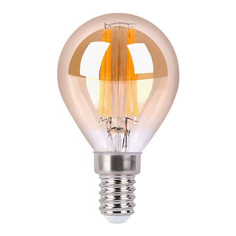 Лампа светодиодная Classic F 6W 3300K E14 ретро, фото 2