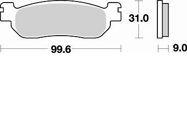 Колодки тормозные 822CM56 Braking (Италия) - фото 1 - id-p67629939