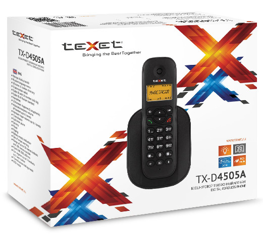 Радиотелефон TeXet TX-D4505A - фото 4 - id-p67632100