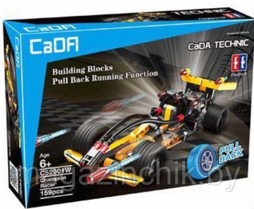 Конструктор инерционный CaDa C52002W Пустынный гонщик, 161 дет. аналог Лего Техник - фото 1 - id-p67635777