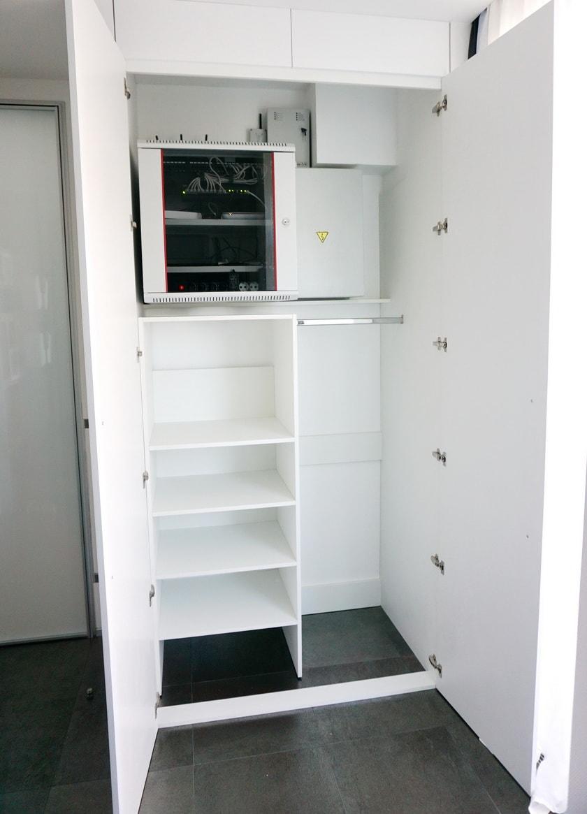 Распашной шкаф для прихожей, МДФ Проект №1 - фото 4 - id-p67636496