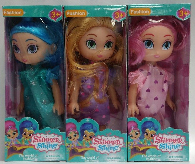 Набор кукол Shimmer and Shine - Шайн, Шиммер, Лея 3шт - фото 1 - id-p67652735