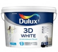 Краска латексная Dulux 3D White. База 1  10л