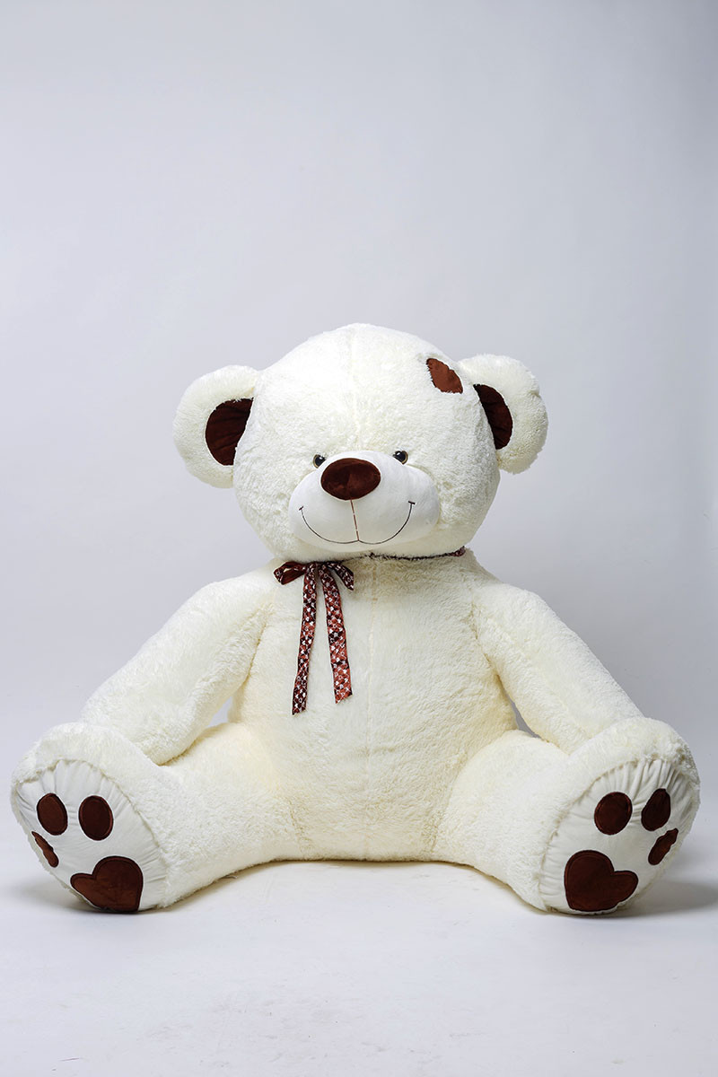Плюшевый медведь Тонни 240 см Нежно-кремовый - фото 2 - id-p67657739