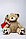 Плюшевый медведь Тонни 240 см Кофейный, фото 4