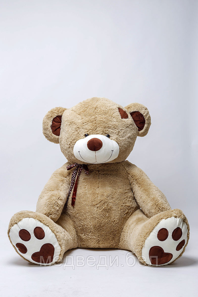 Плюшевый медведь Тонни 240 см Кофейный - фото 5 - id-p67657741