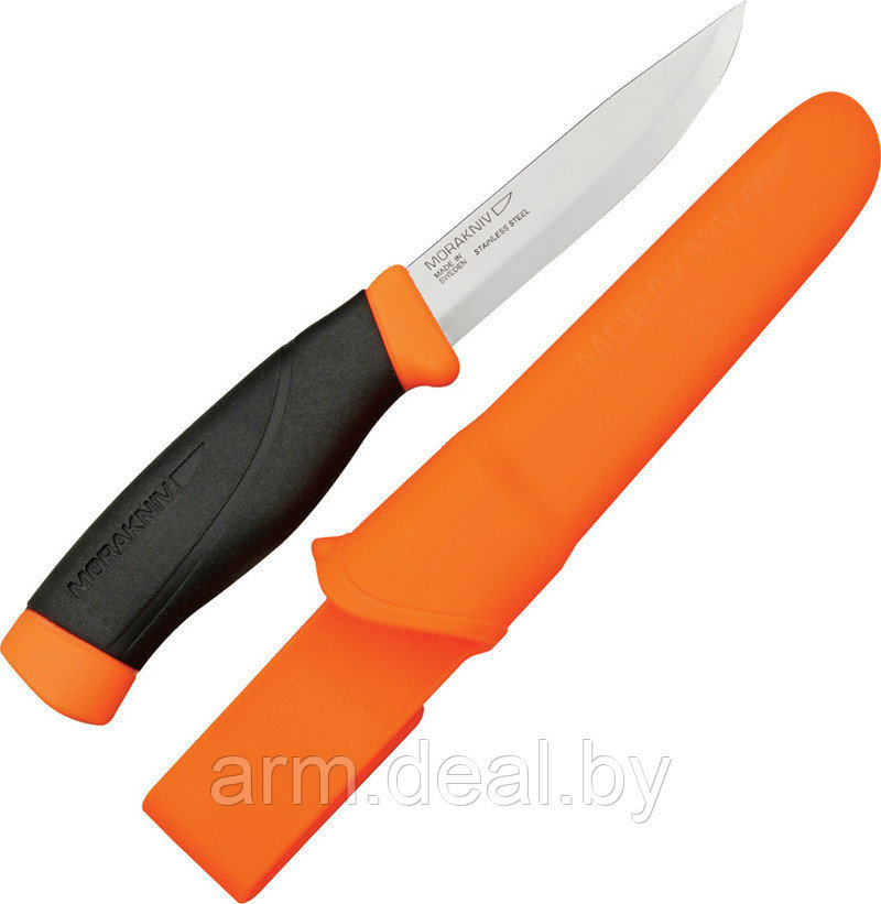 Нож MoraKniv Companion Orange - фото 1 - id-p67658359