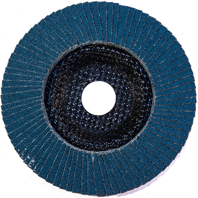 Лепестковый абразивный круг F.V.Conico Z60 125x22 - фото 2 - id-p67595537