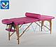 Массажный стол Ergovita CLASSIC (бежевый/синий/коричневый/розовый), фото 4