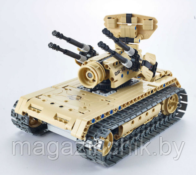 Радиоуправляемый конструктор Зенитный танк 8012, 457 деталей аналог Лего Техник - фото 2 - id-p67722079