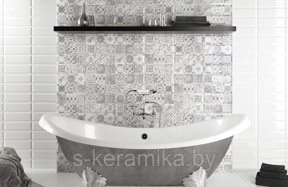 MOOPOLE CERAMICA ANTIQUE GRYS-АНТИК ГРИС МОНОПОЛЕ КЕРАМИКА