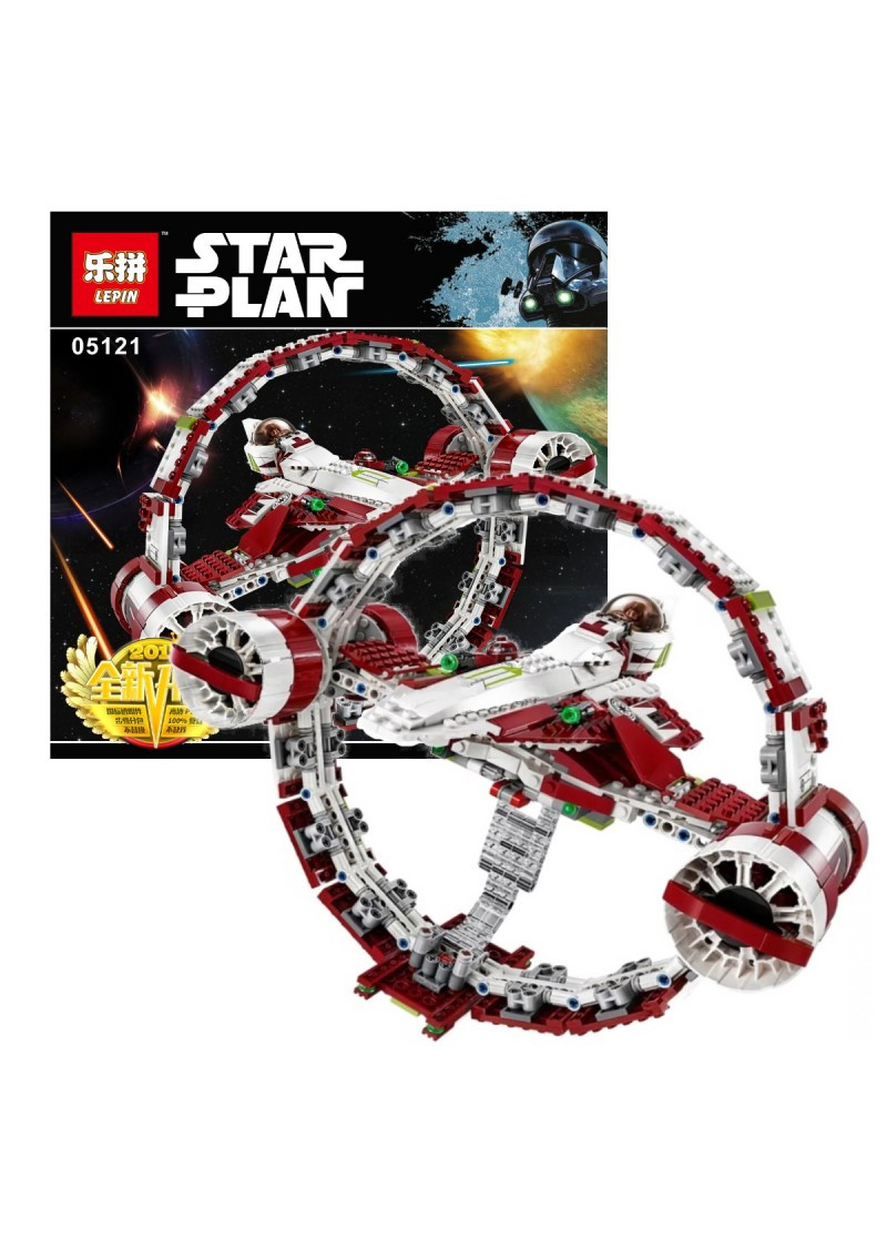 Конструктор Lepin 05121 "Звездный истребитель джедаев с гипердвигателем" (аналог Lego Star Wars 75191) 860 д