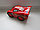 Машинка металлическая Cars Disney  Маквин Тачки инерц 14см, фото 4