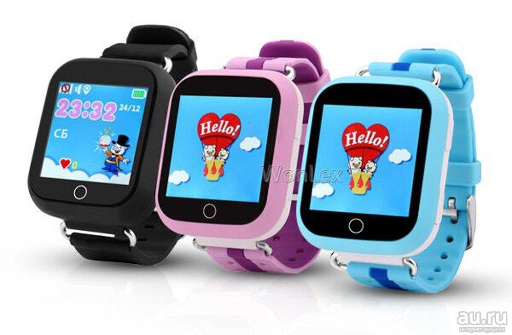 Часы Детские Умные Оригинальные Smart Baby Watch Q90 (GW200S) (черный) - фото 5 - id-p67726266