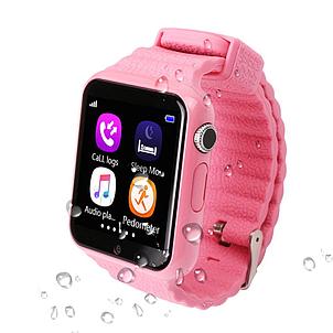 Часы телефон Smart Watch X10 (V7K) (розовые), фото 2