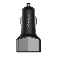 Азу Nillkin Celerity Car Charger Grey 6.4A 32W ( 3 выхода: Type-C и 2 Usb )