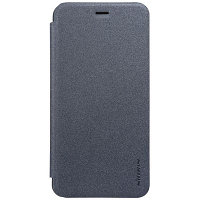 Полиуретановый чехол книга Nillkin Sparkle Leather Case Black для Huawei Nova 2 Plus