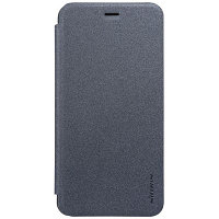 Полиуретановый чехол книга Nillkin Sparkle Leather Case Black для Huawei Nova 2