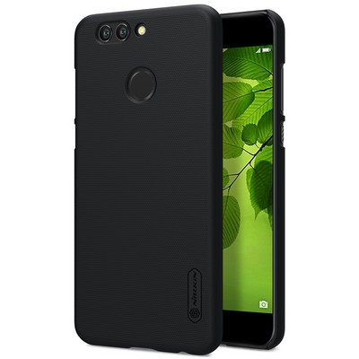 Пластиковый чехол с пленкой Nillkin Super Frosted Shield Black для Huawei Nova 2 Plus - фото 3 - id-p67729341