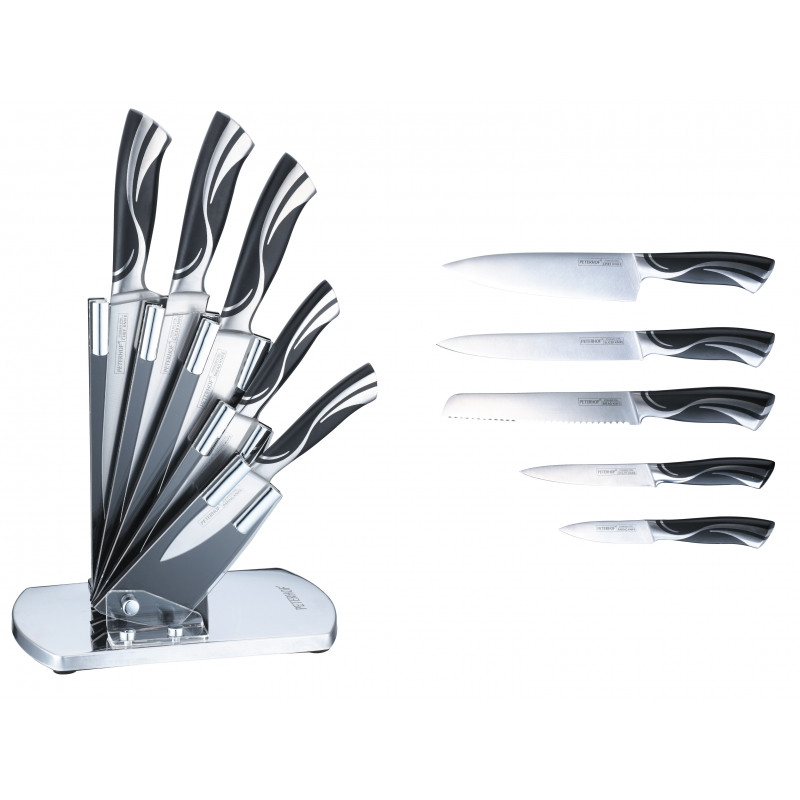 Набор ножей 6 предметов PETERHOF PH-22396