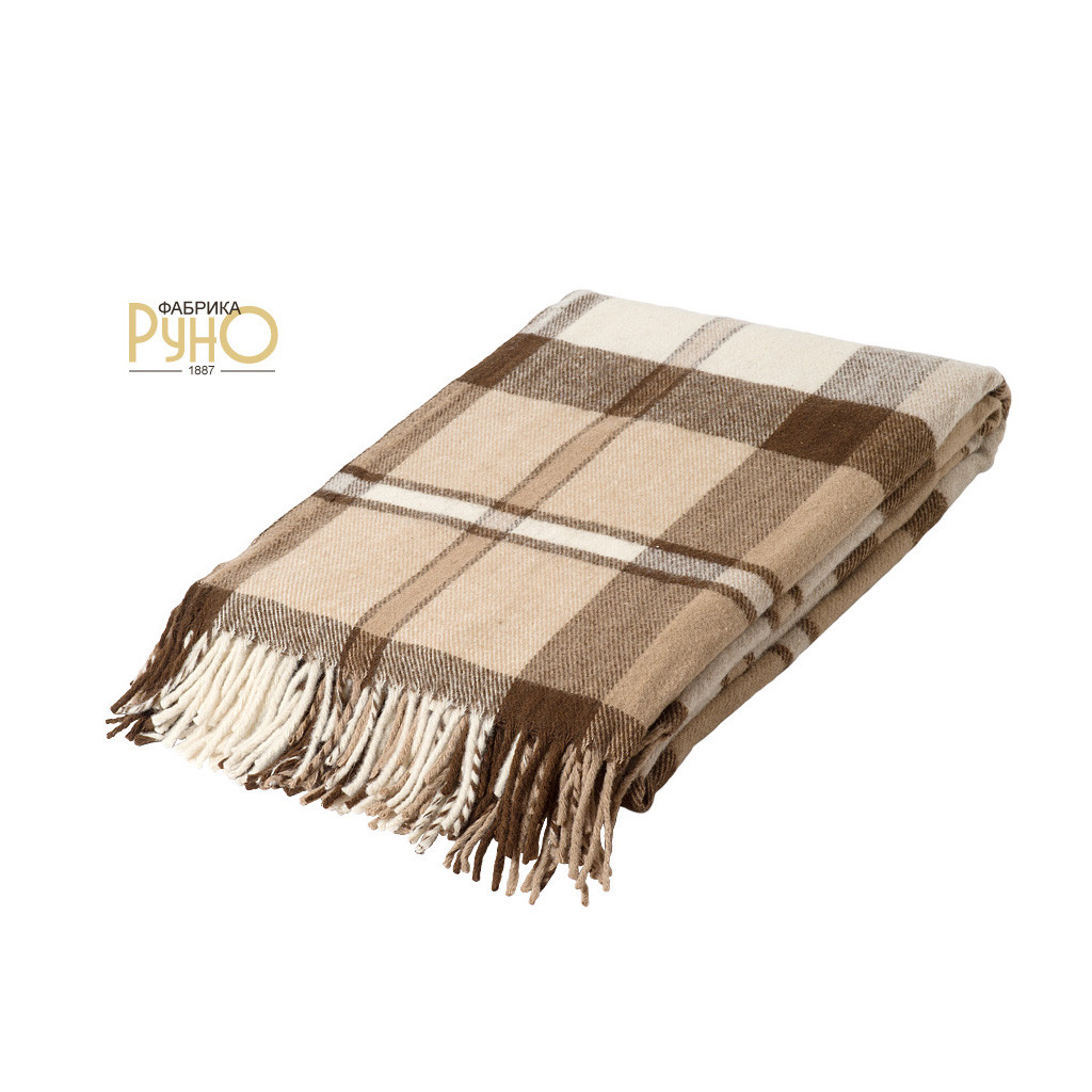 Плед-одеяло "Перу-Альпака", шерсть альпака 170х200 см. - фото 1 - id-p67754557