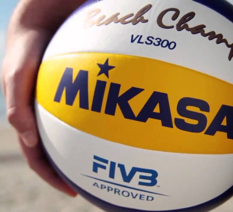 Мяч волейбольный пляж. Beach Champ Mikasa VLS300 - фото 1 - id-p67755737