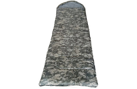 Спальный мешок Camouflage ((190+40)х80см, 2 слоя) FORA SBD16-SB027 - фото 1 - id-p67755880