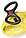 Машинка детская желтая  «БИБИКАР» BRADEX DE 0003, фото 6