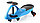 Машинка детская с полиуретановыми колесами синяя «БИБИКАР» BRADEX DE 0045, фото 2