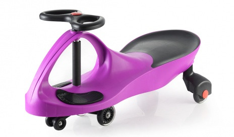 Машинка детская с полиуретановыми колесами фиолетовая «БИБИКАР» BRADEX DE 0046