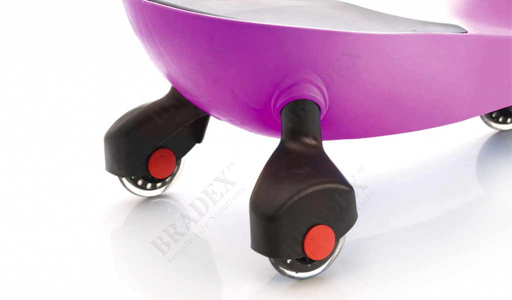 Машинка детская с полиуретановыми колесами фиолетовая «БИБИКАР» BRADEX DE 0046 - фото 5 - id-p67756015