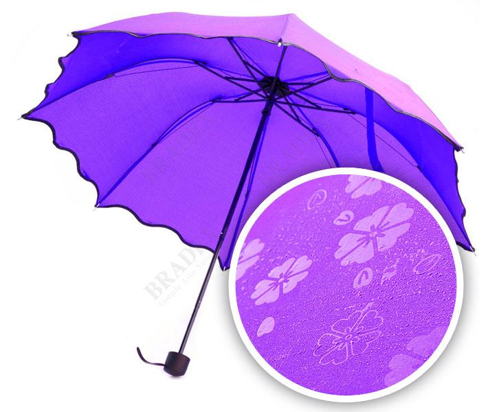 Зонт с проявляющимся рисунком, фиолетовый BRADEX SU 0034 - фото 1 - id-p67756329