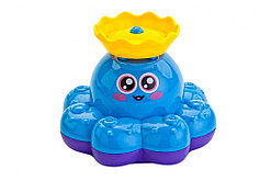 Игрушка детская для ванны «ФОНТАН-ОСЬМИНОЖКА» голубой BRADEX DE 0225