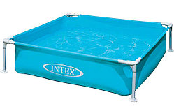 Каркасный бассейн Mini Frame 122x122x30 см. Intex 57173NP