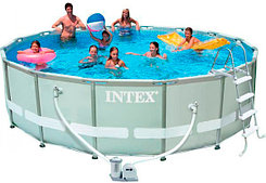 Каркасный бассейн Ultra Frame 427x107 см. Intex 28310
