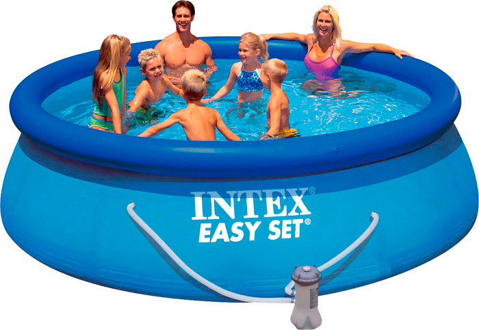 Надувной семейный бассейн Easy Set 366x91 см Intex 28146/56932 - фото 1 - id-p67757386