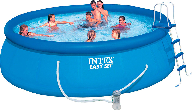 Надувной семейный бассейн Easy Set 457х122 см Intex 28168/54916 - фото 1 - id-p67757388