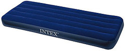 Надувной матрас King Downy Royal Blue 76х191х22 см Intex 68950