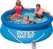 Надувной семейный бассейн Easy Set 244?76 см Intex 28112/56972 2006 л/ч