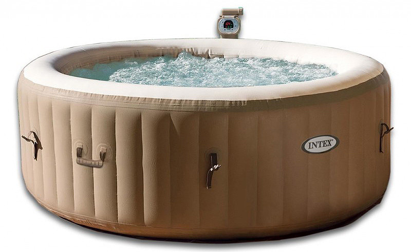 Надувной аэромассажный бассейн-джакузи СПА PureSpa Bubble Therapy 216*71см Intex 28408 - фото 2 - id-p67757445