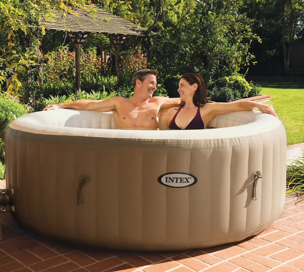 Надувной аэромассажный бассейн-джакузи СПА PureSpa Bubble Therapy 216*71см Intex 28408 - фото 3 - id-p67757445