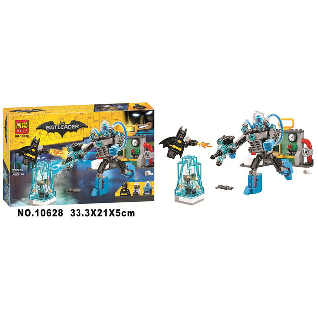 Конструктор Bela 10628 Batman "Ледяная aтака Мистера Фриза" (аналог Lego The Batman Movie 70901) 222 детали - фото 1 - id-p67762160
