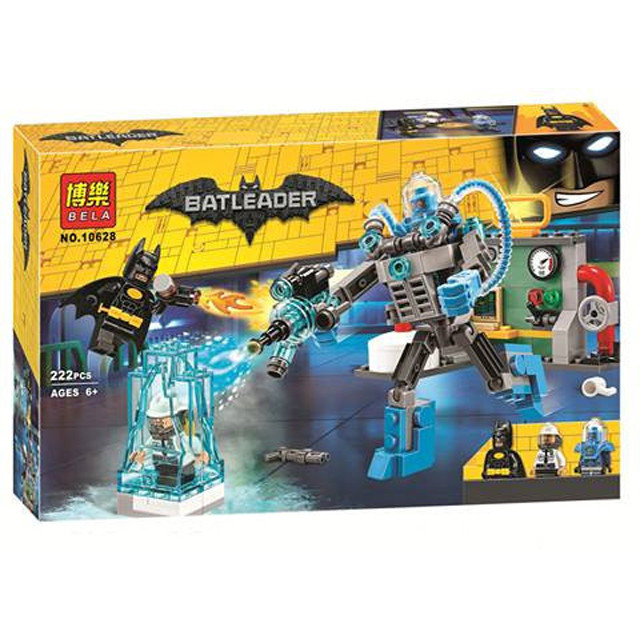 Конструктор Bela 10628 Batman "Ледяная aтака Мистера Фриза" (аналог Lego The Batman Movie 70901) 222 детали - фото 8 - id-p67762160