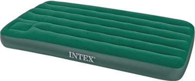 Надувной матрас Downy Bed 99*191*22 см. со встроенным ножным насосом Intex 66927 - фото 1 - id-p67757914