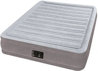 Кровать Comfort-Plush 137*191*33 см. со встроенным насосом Intex 67768