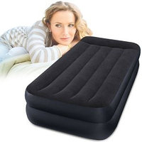 Надувная кровать Pillow Rest Raised Bed 99*191*42 см. со встроенным насосом Intex 64122