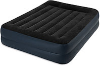 Надувная кровать Pillow Rest Raised Bed 152*203*42 см. со встроенным насосом Intex 64124