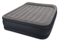 Надувная кровать Deluxe Pillow Rest Raised Bed 152*203*42 см. со встроенным насосом Intex 64136